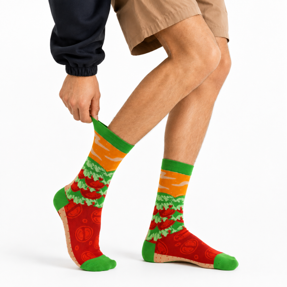 KaiserCraft Novelty Socks sokker sandwich one size