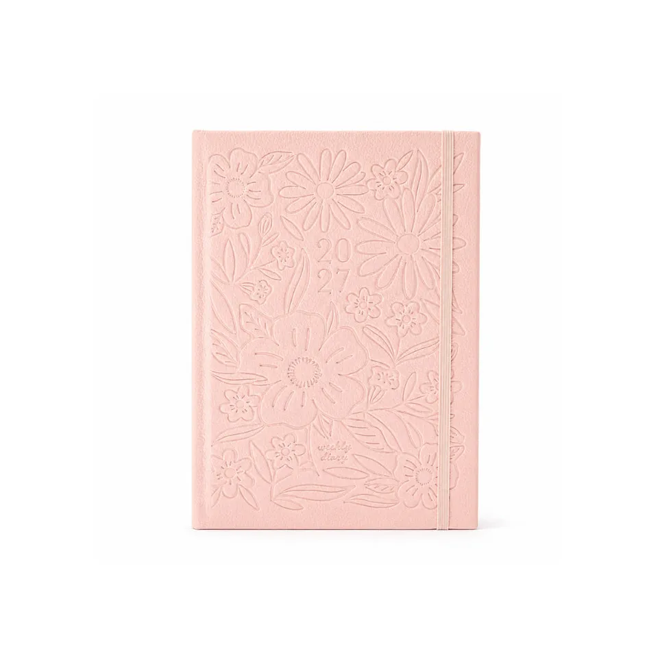 KaiserCraft 2027 A5 Weekly Diary ukekalender Darling Bouquet