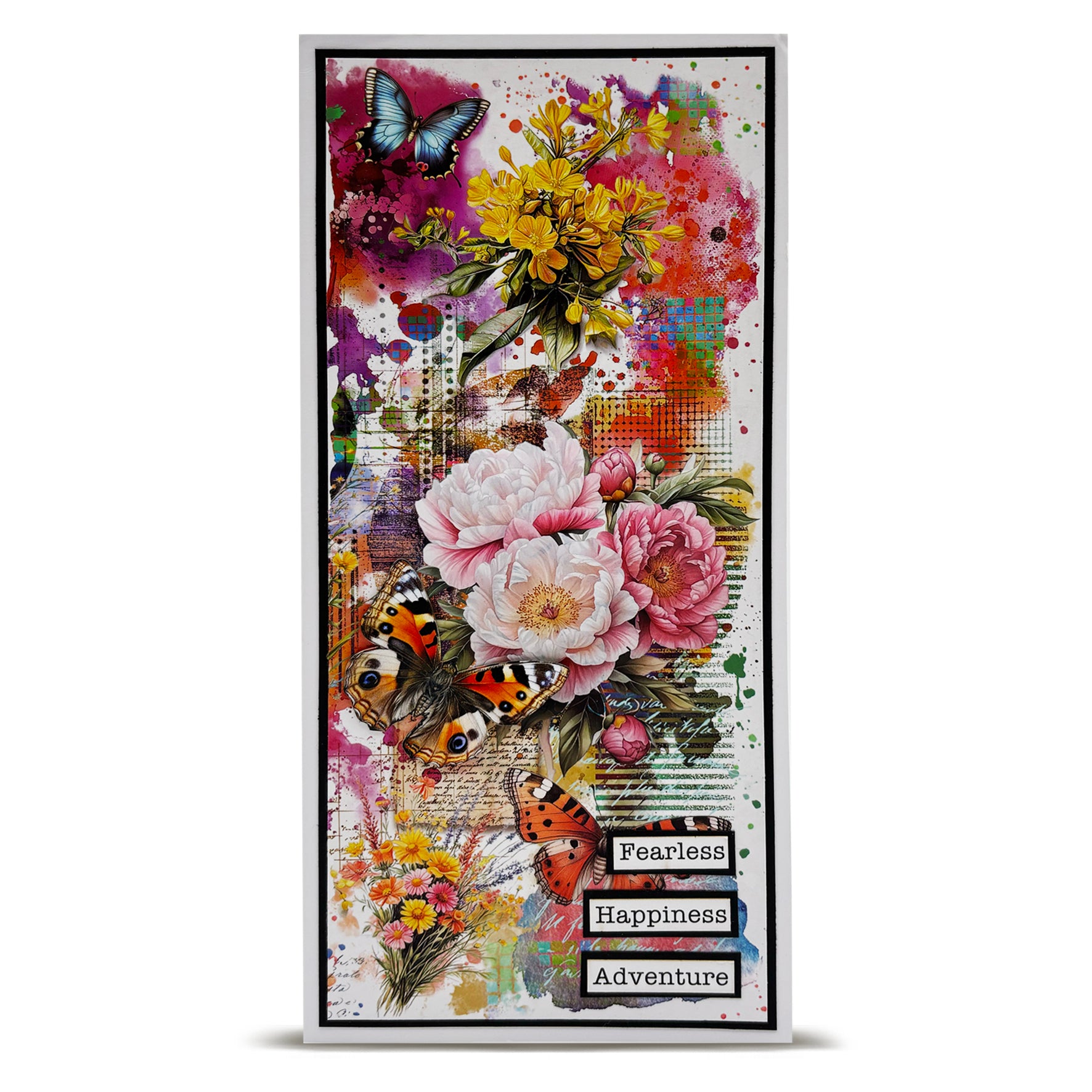 AALL & Create RO-25 Bloomscape rub-ons A5 blomster