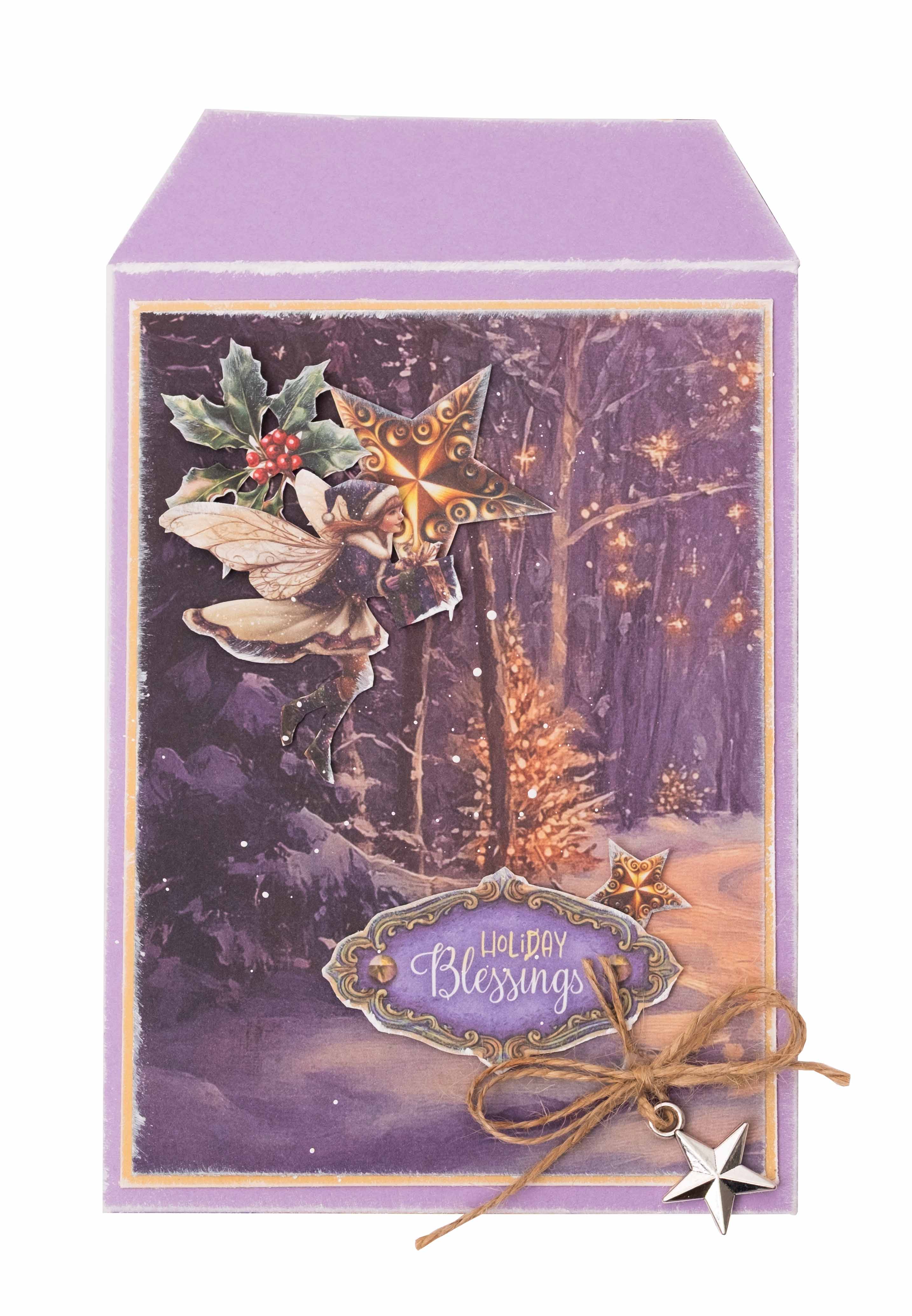 Studio Light Essentials Fairy Christmas papirblokk A4 28 ark
