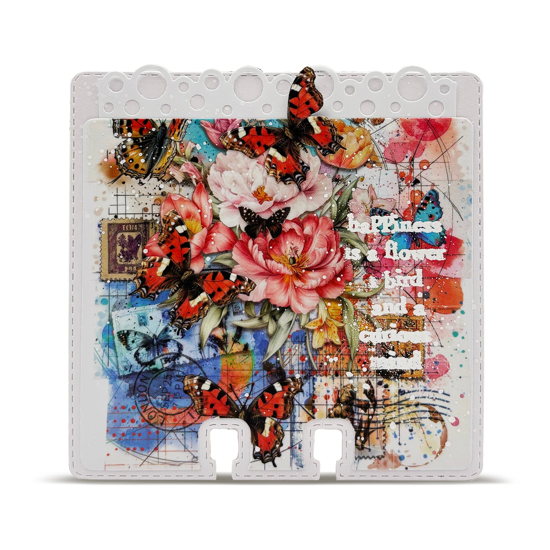 Colourburst Botanicals Layer-It-Up washitapelesett 4 ruller botanisk