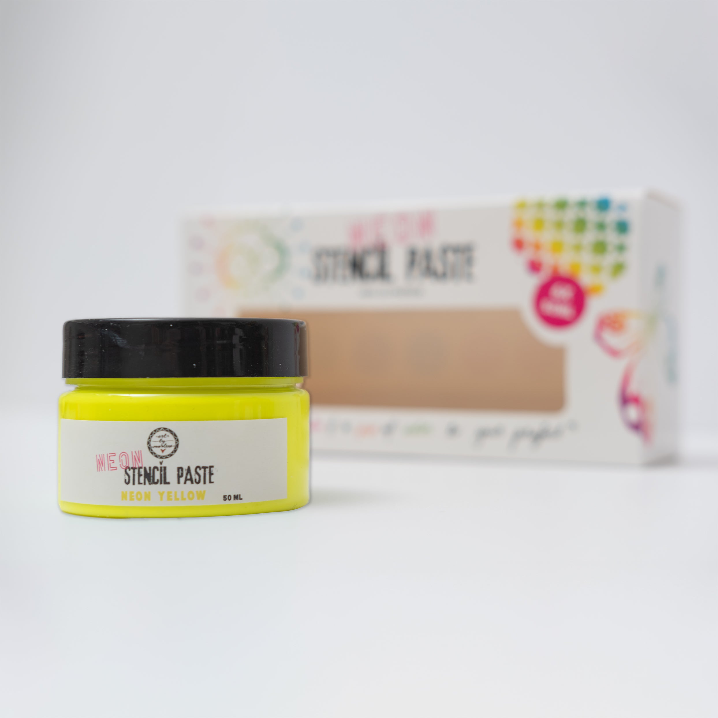 Art by Marlene Stencil Paste neonstrukturpasta 6x50 ml sett