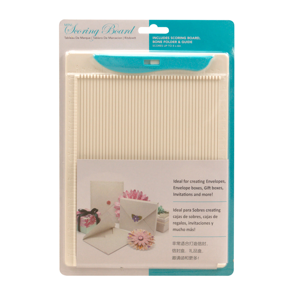 Couture Creations Small 6x8 falsbrett med falsbein