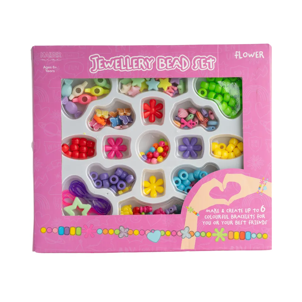 KaiserCraft Creative Club Mega Bead Set perlesett blomst