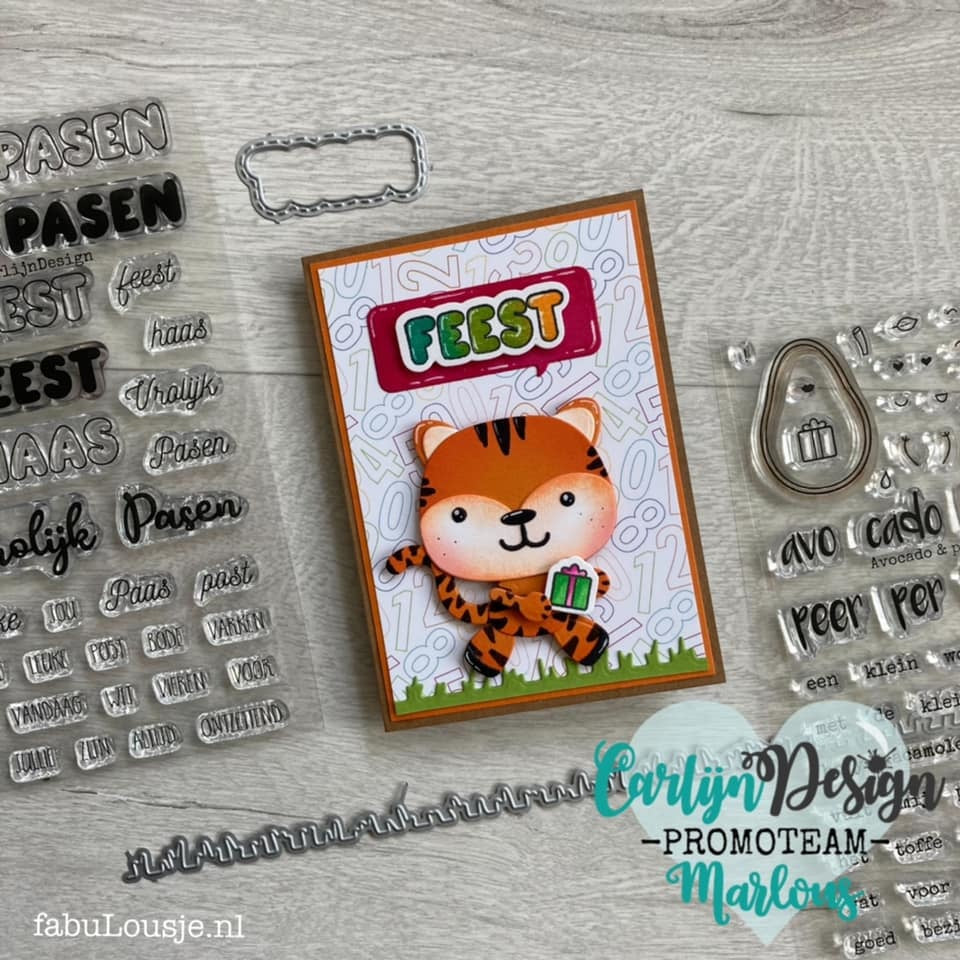 CarlijnDesign Patooties XL CDJD-0023 dies dyr