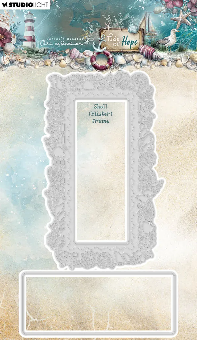Jenines Mindful Art Tide of Hope Shell dies ramme