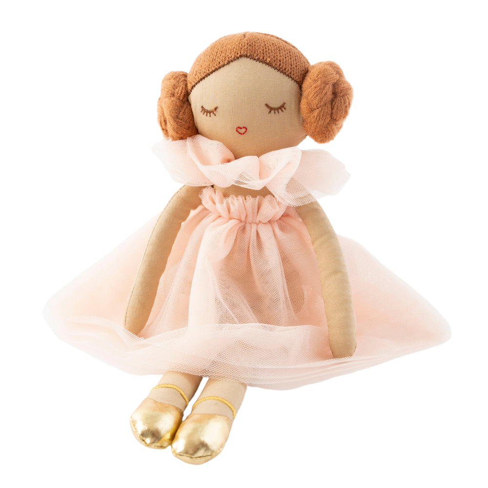 KaiserCraft Toy Box tøydukke Peach Ruffle