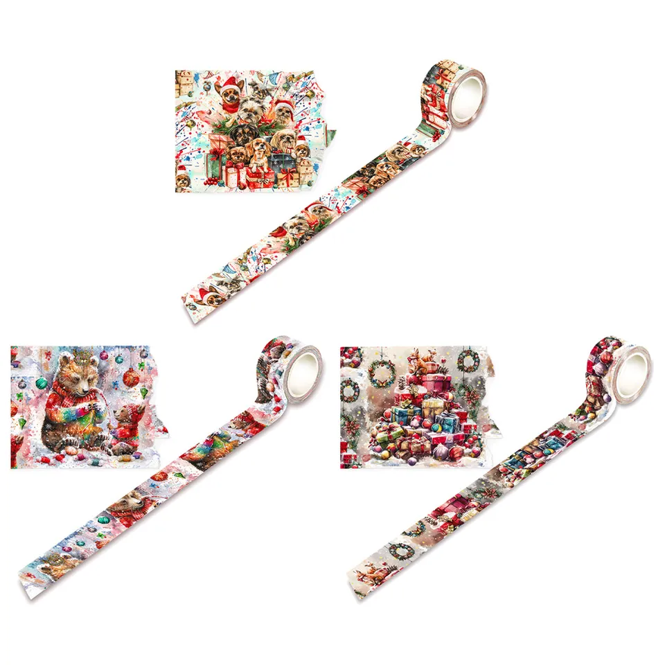 Aall and Create Layer-It-Up washi 3-pakning jul
