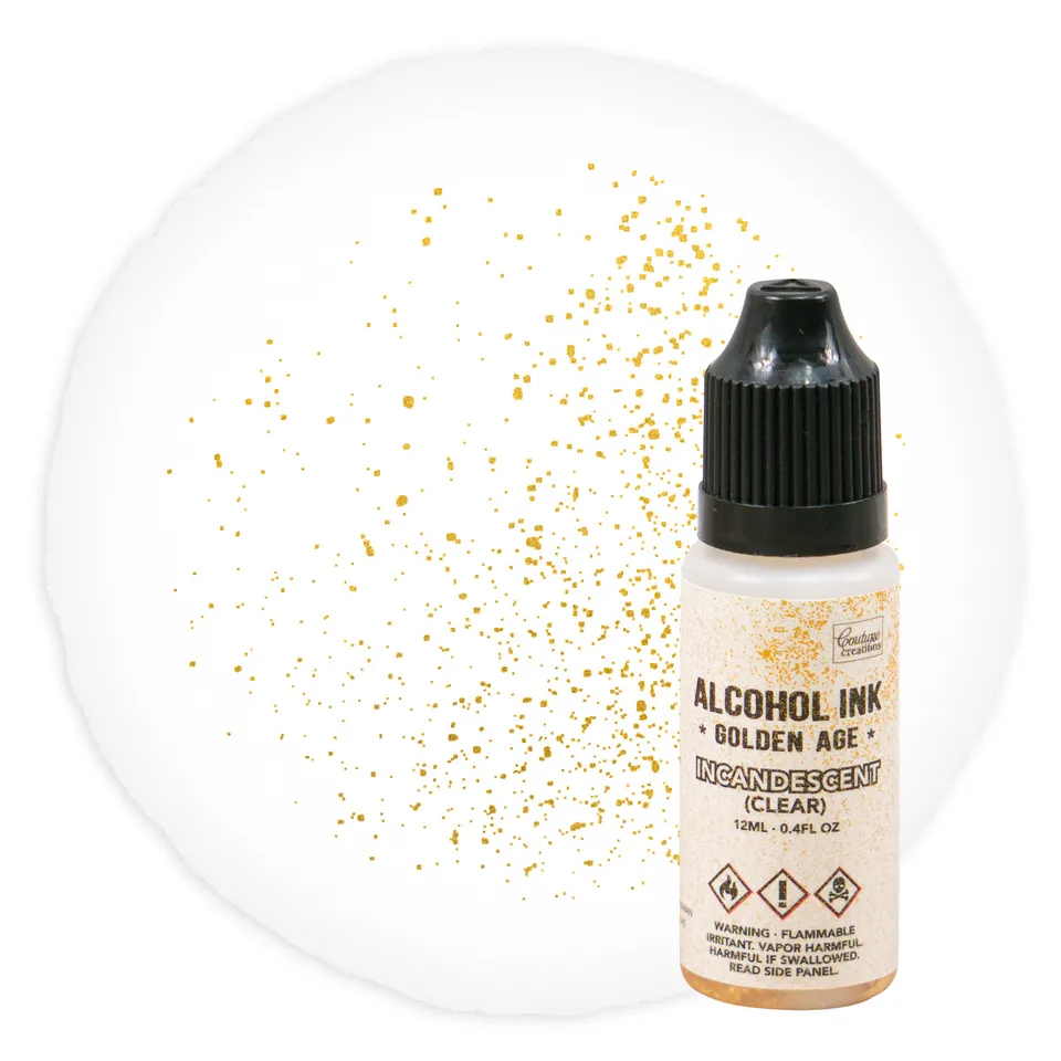 Couture Creations Golden Age Incandescent alkoholblekk 12 ml klar
