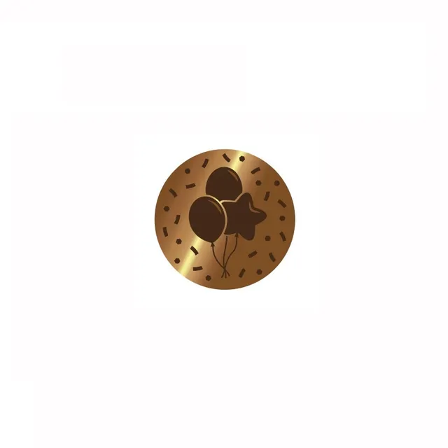 CarlijnDesign Ballonnen CDWX-0016 voksstempel bursdag