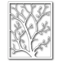 Korthobby Exquisite Branch Frame dies ramme med grener