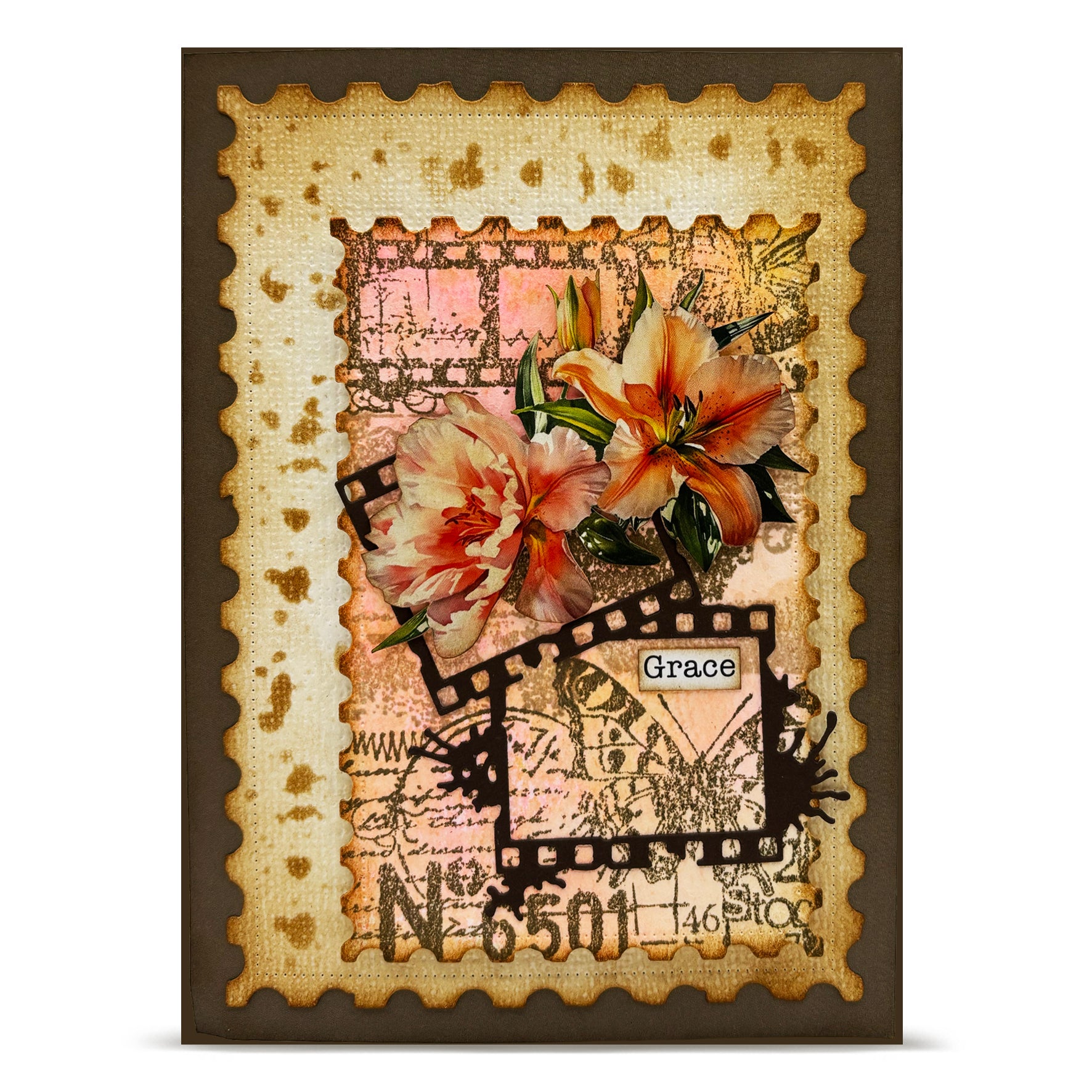 Aall & Create DI-118 Reel Haze dies 7x14,7 cm 1 del