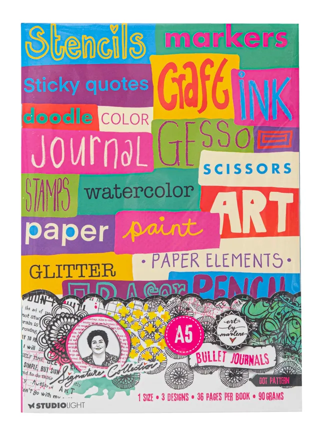 Studio Light Art by Marlene bullet journal 3-pakning