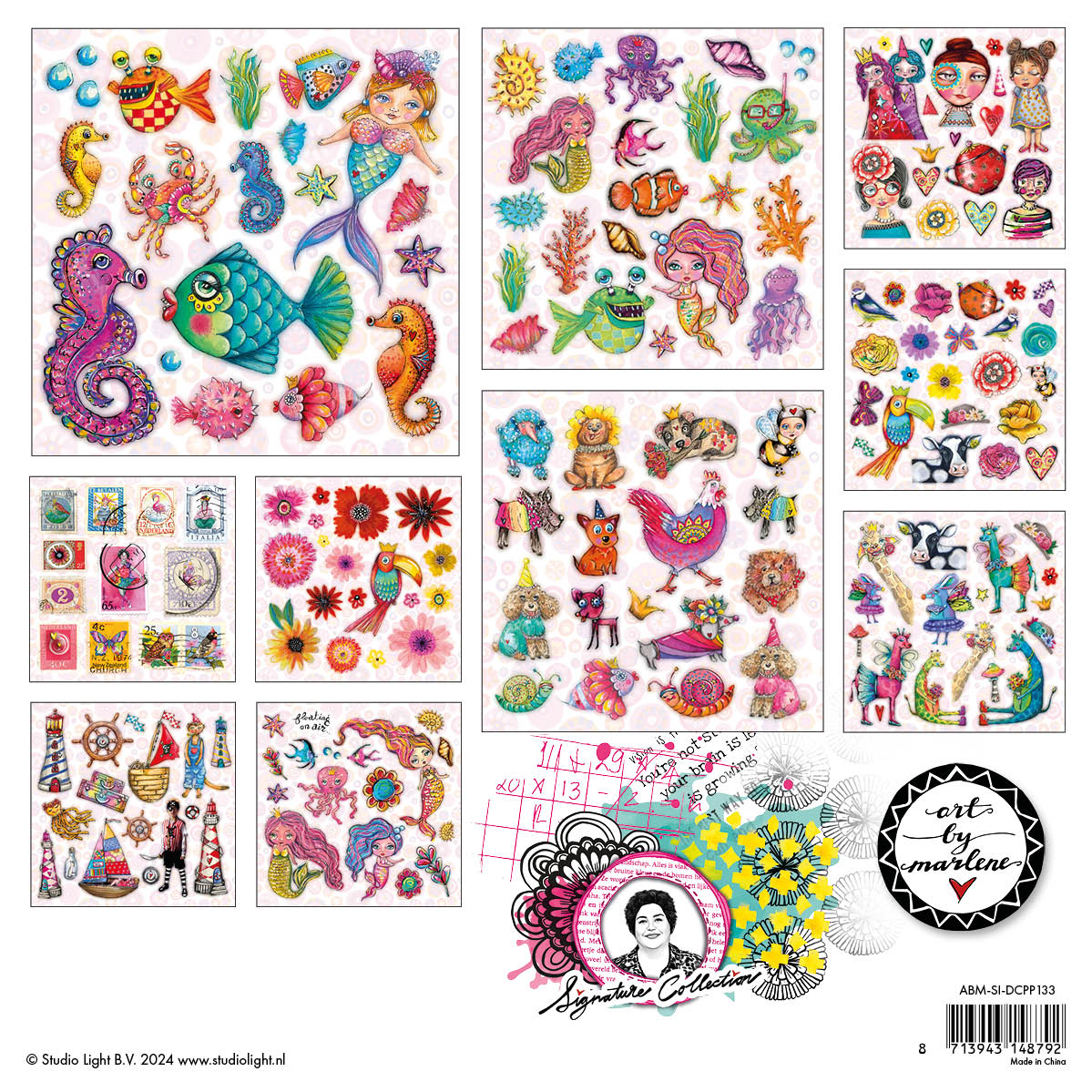 Art by Marlene Signature Collection papirutklipp Edition 2