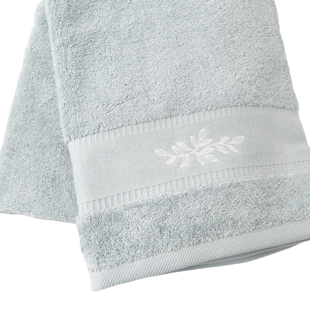 K&Co Serenity badehåndkle dusty blue 70x140