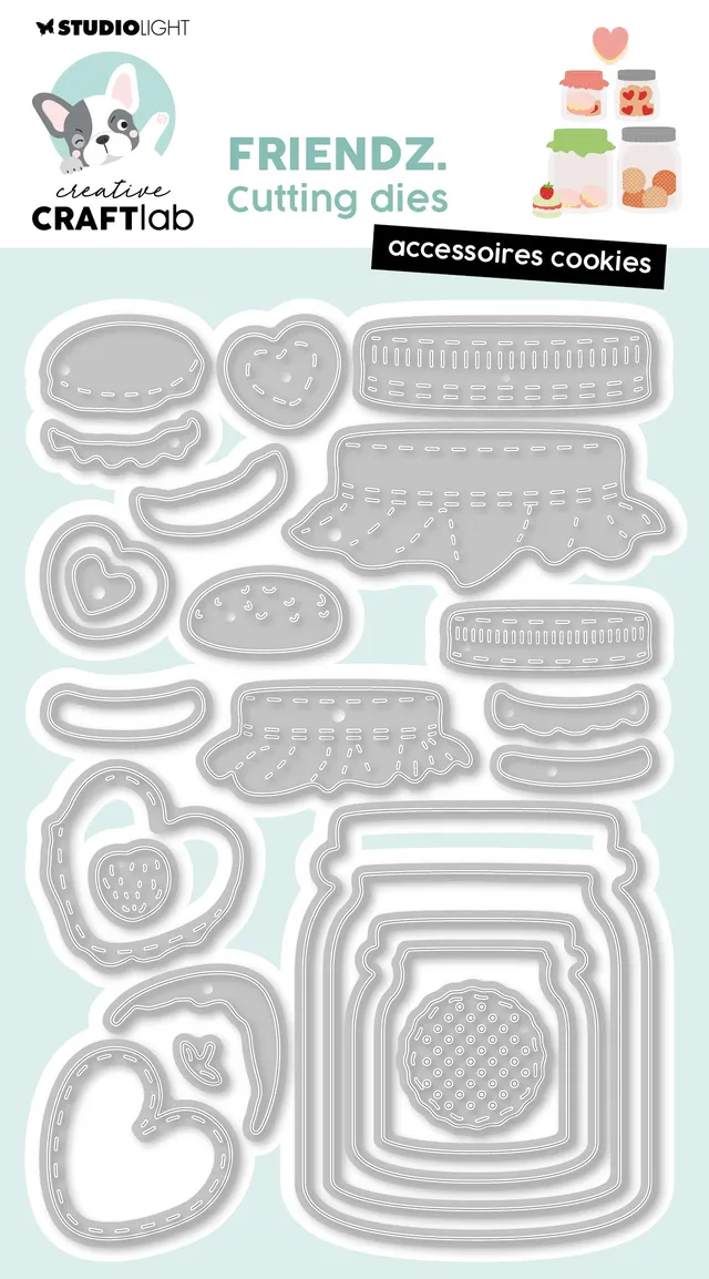 Creative Craftlab Friendz dies Accessoires cookies kakepynt