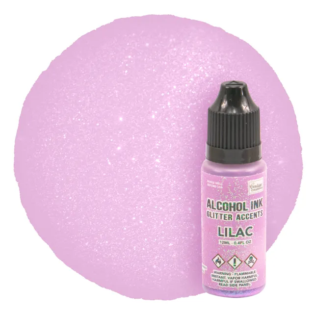 Couture Creations Glitter Accents Lilac alkoholblekk 12 ml