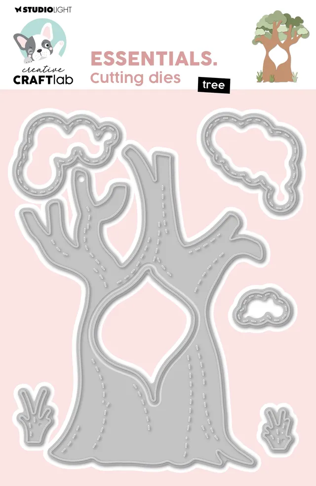 Studio Light Essentials Tree dies juletre natur