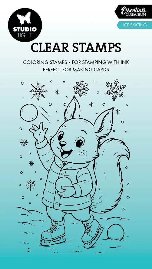 Studio Light Essentials Ice Skating clear stempel vinter