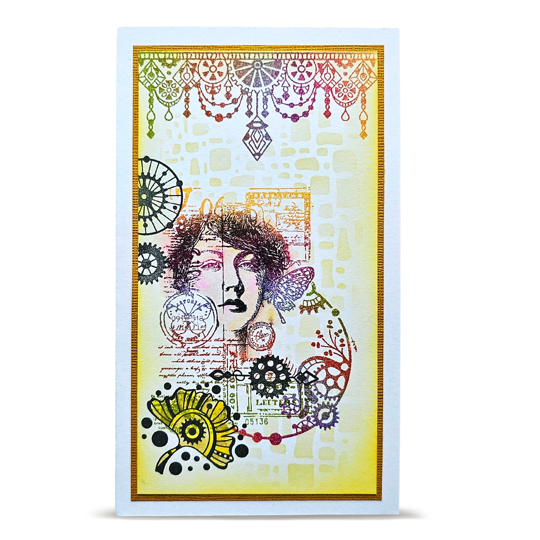 Aall and Create TP-1460 Cercle stempelsett A6 fotopolymer