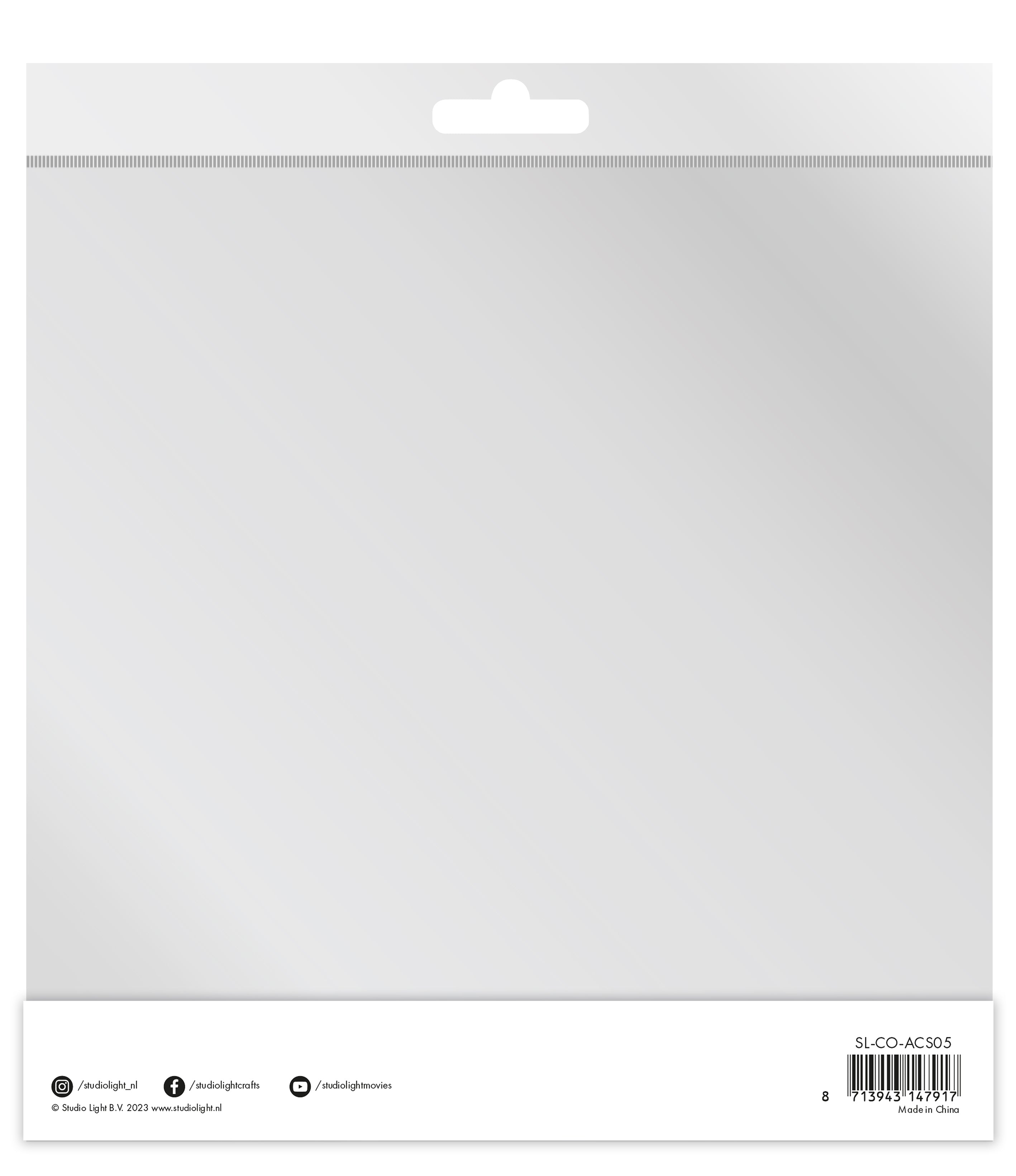 Studio Light Essentials acetate ark transparente 6 stk 203 mm