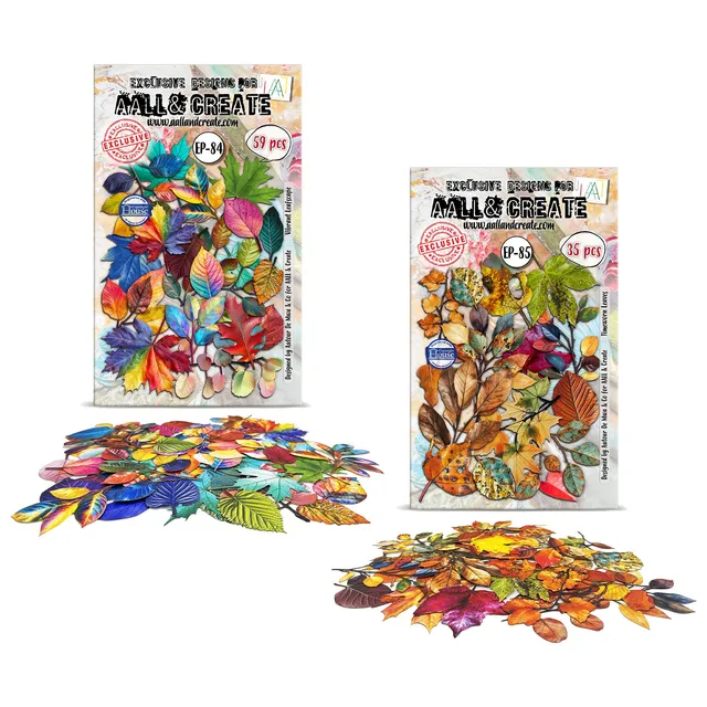Aall and Create Vibrant Leaves dieskutt bundle EP-84 EP-85