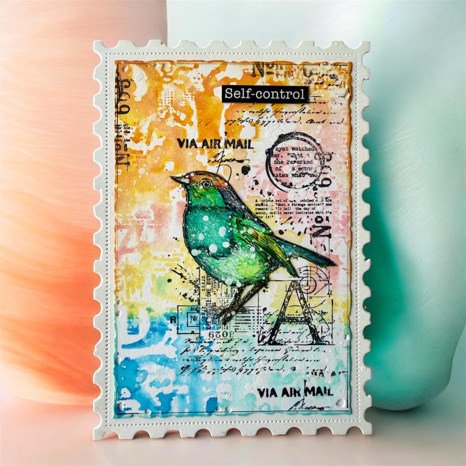AALL & Create TP-1353 stempelsett A7 Mailbird A