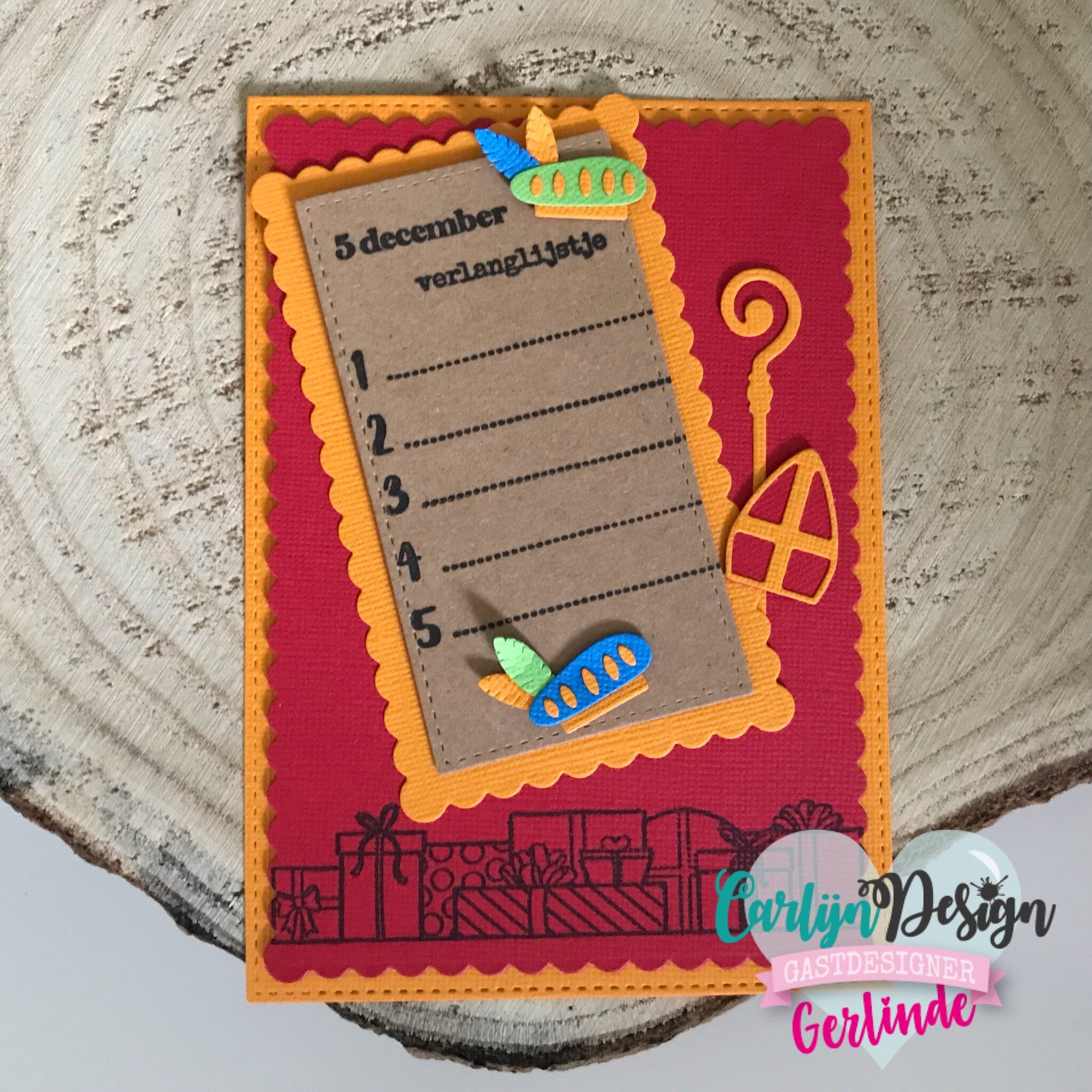 CarlijnDesign Sinterklaas CDSN-0138 dies jul