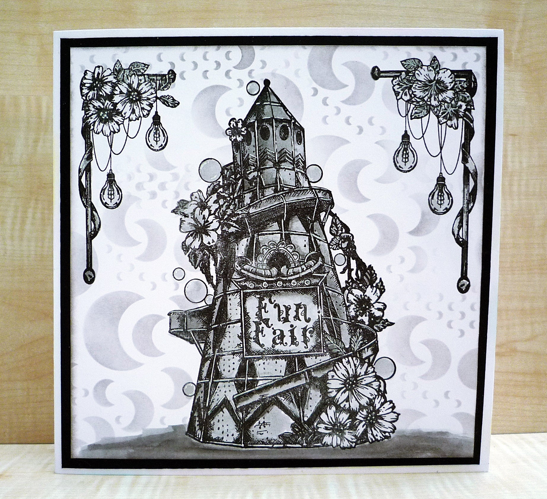 Aall and Create TP-828 Spiralling Delights stempelsett A5