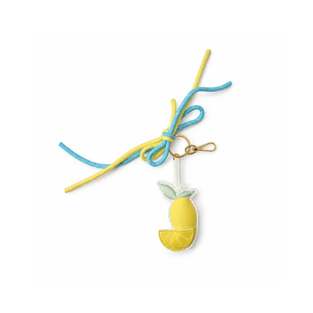 K&Co. Sunset Spritz Rope Keyring nøkkelring sitron tau