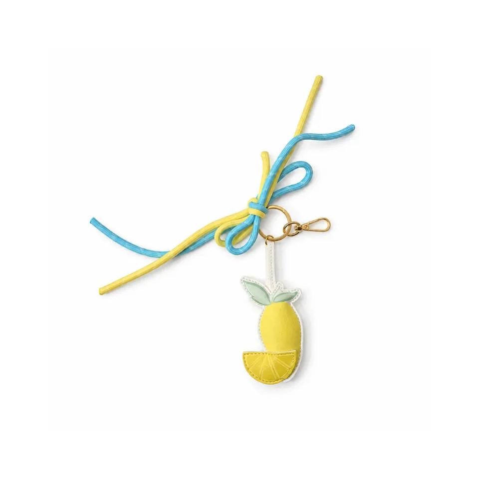 K&Co. Sunset Spritz Rope Keyring nøkkelring sitron tau