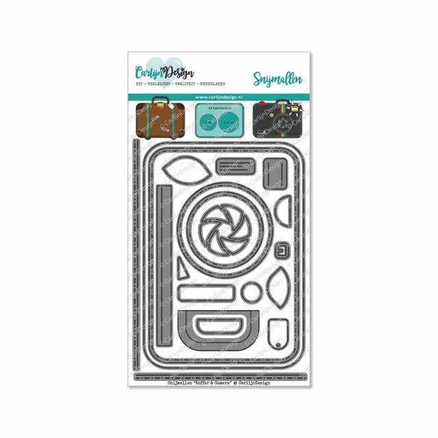 CarlijnDesign Koffer & Camera CDSN-0017 dies A6 ferie