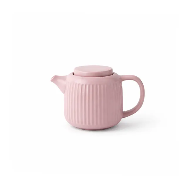 K&Co. Rhubarb tekanne blush 650 ml keramikk
