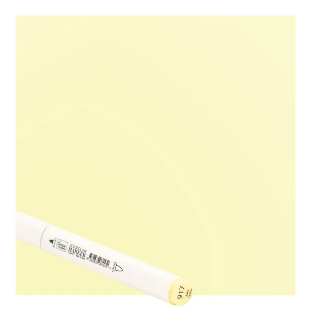 Couture Creations Twin Tip Baby Yellow tusj pastellgul dobbel
