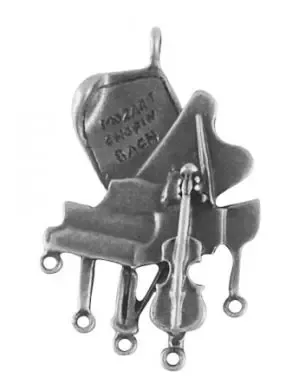 Korthobby Piano fiolin dies metall musikk