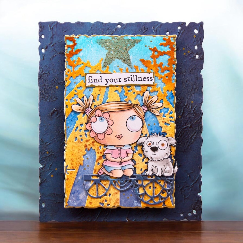 Aall and Create DI-116 Voltage Stars dies 14x14 cm