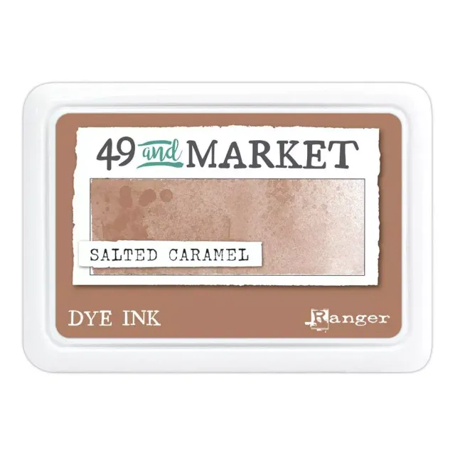 49 and Market Dye Ink stempelpute salted caramel