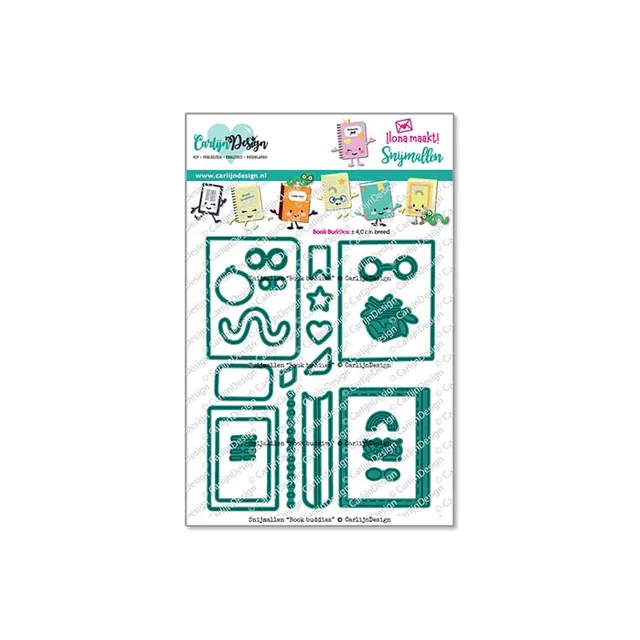 CarlijnDesign Book Buddies CDSN-0290 dies bok