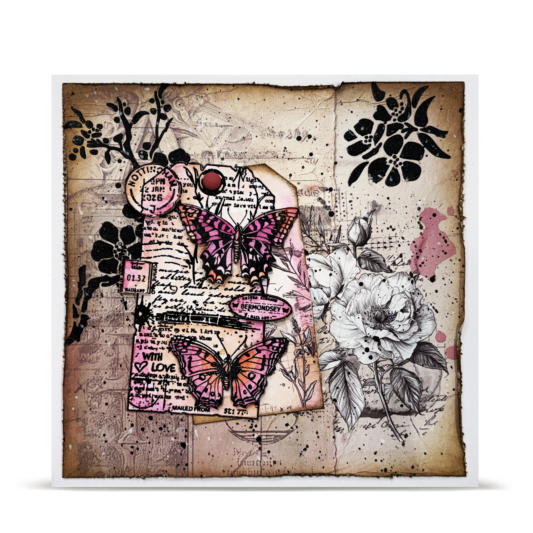 Aall and Create TP-1448 stempel A7 Chrono-Stamped Tag
