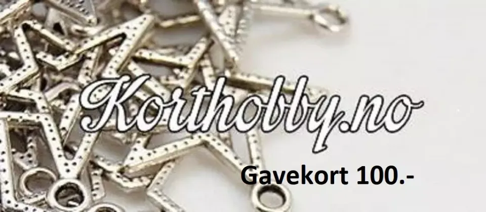 Korthobby Gavekort 100 kr til kortglede
