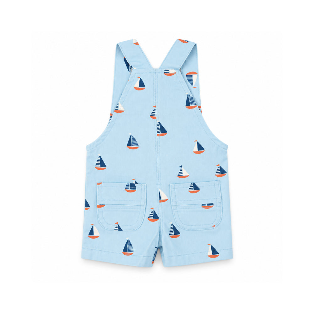 KaiserCraft Salty Toes Sail Boats snekkerbukse baby bomull
