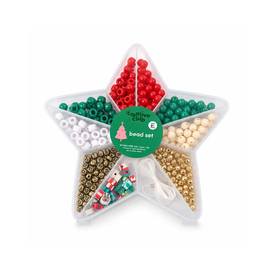 KaiserCraft perlesett Star jul 360 deler armbånd