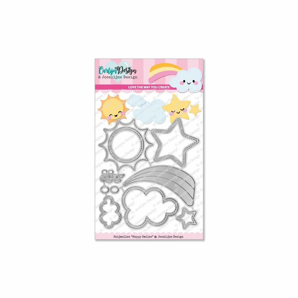CarlijnDesign CDJD-0012 Happy Smiles dies sol skyer