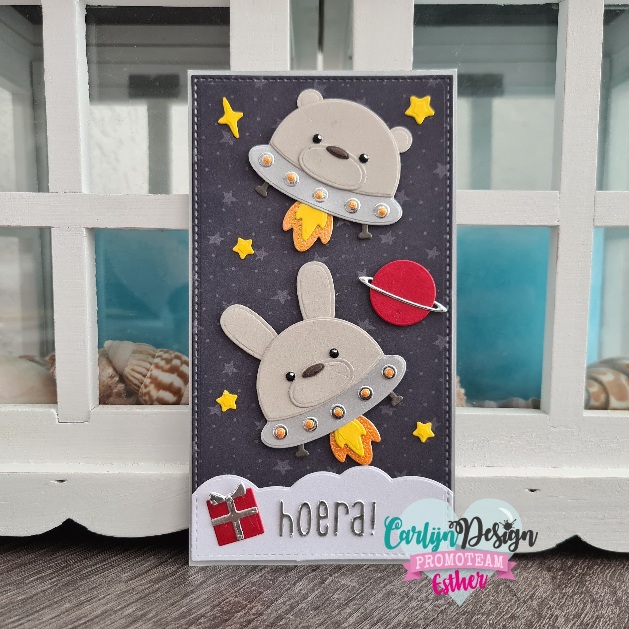 CarlijnDesign Space Greetings CDJD-0031 dies romtema
