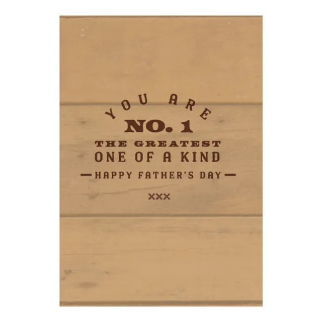 KaiserCraft For Him One Of A Kind gratulasjonskort til ham