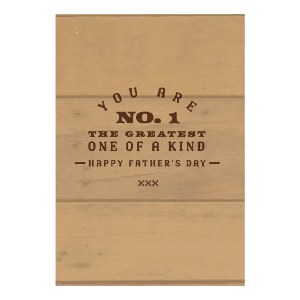 KaiserCraft For Him One Of A Kind gratulasjonskort til ham