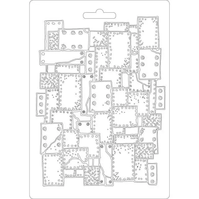 Stamperia Sea World Plaquette silikonform A5