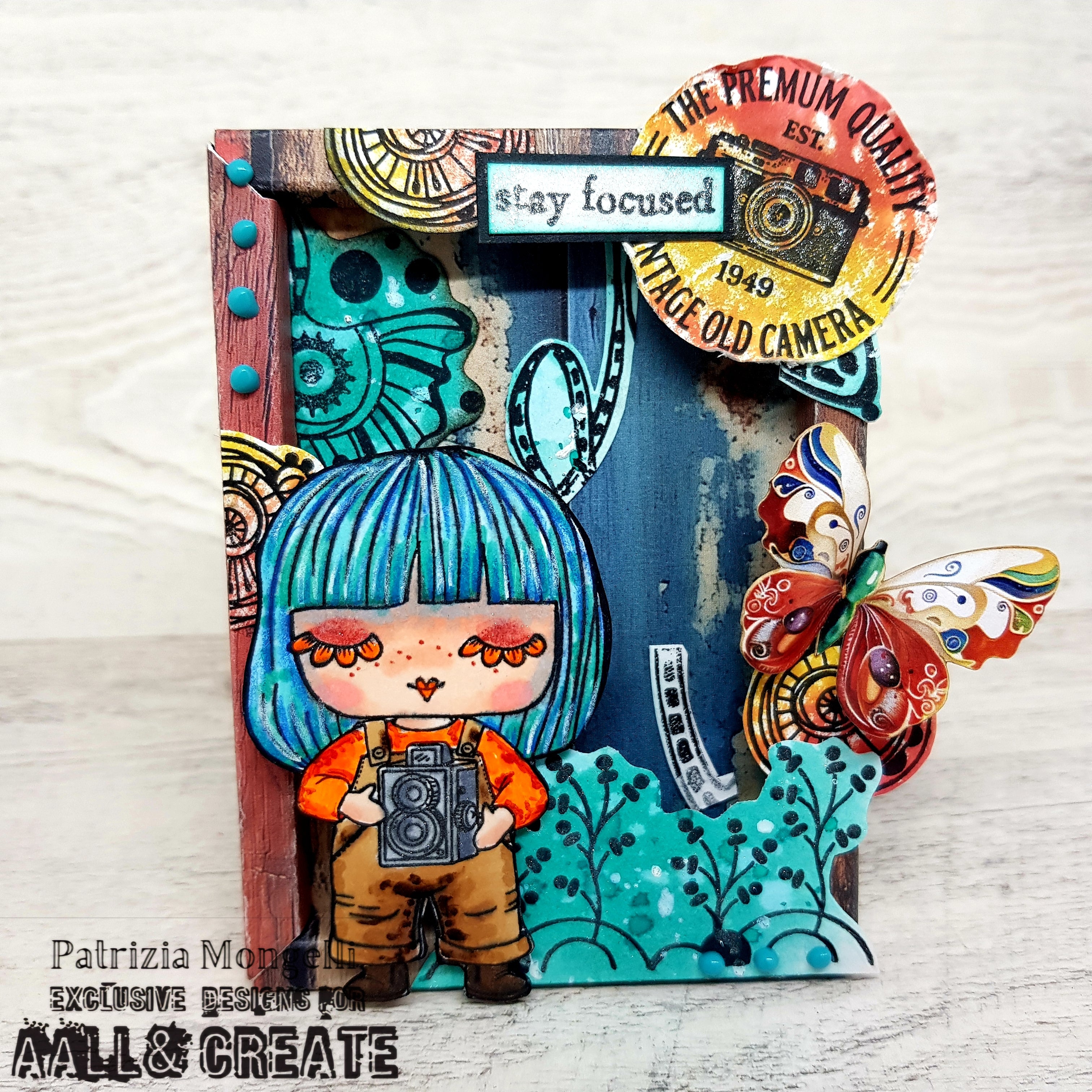 Aall and Create TP-1369 Stay Focused stempel A7