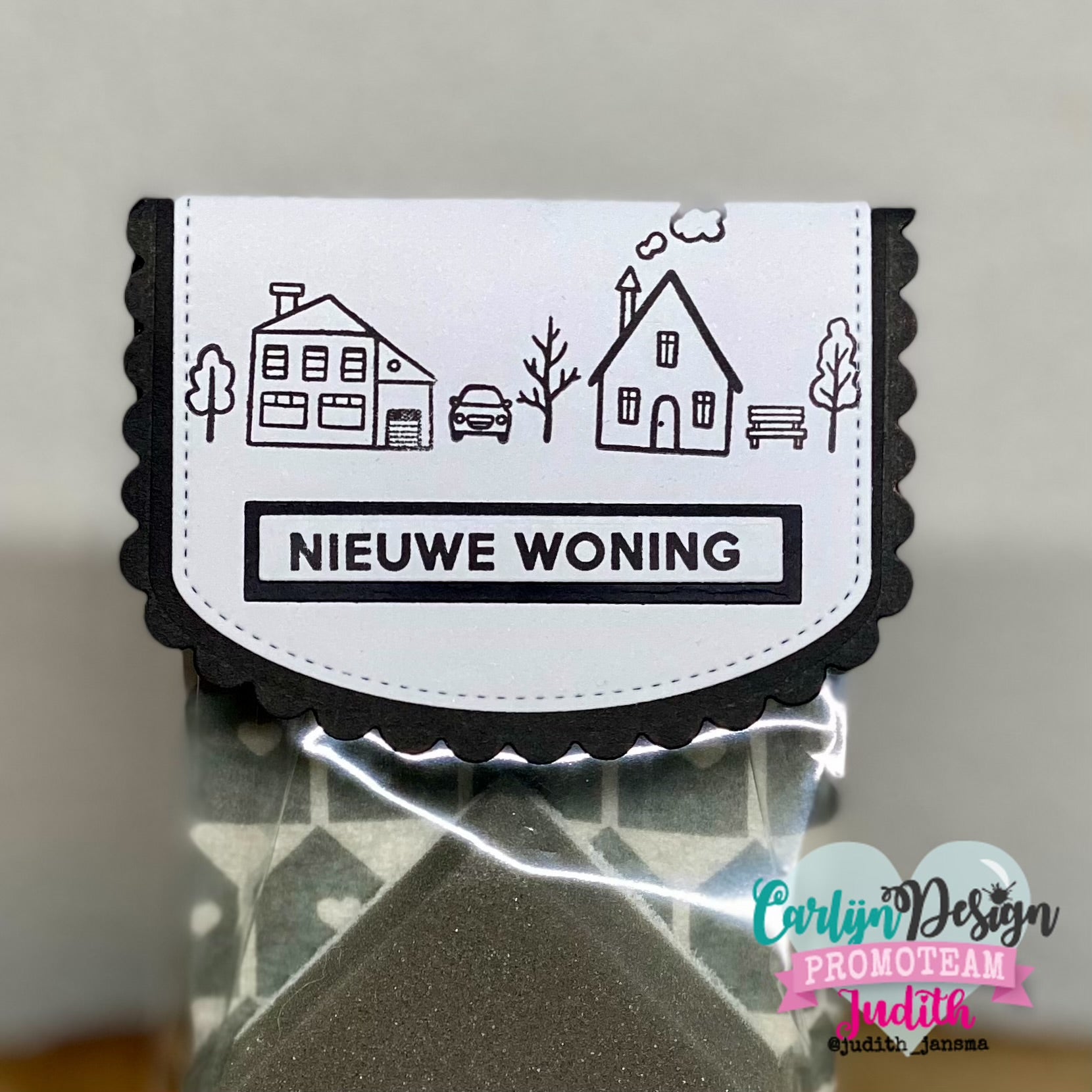 CarlijnDesign CDST-0139 stempel flytting A6