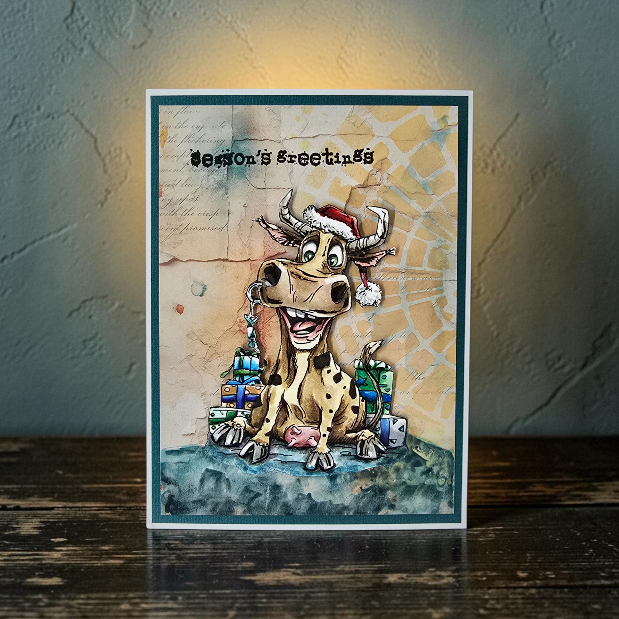 Autour de Mwa Festive Friends stempelbundle jul